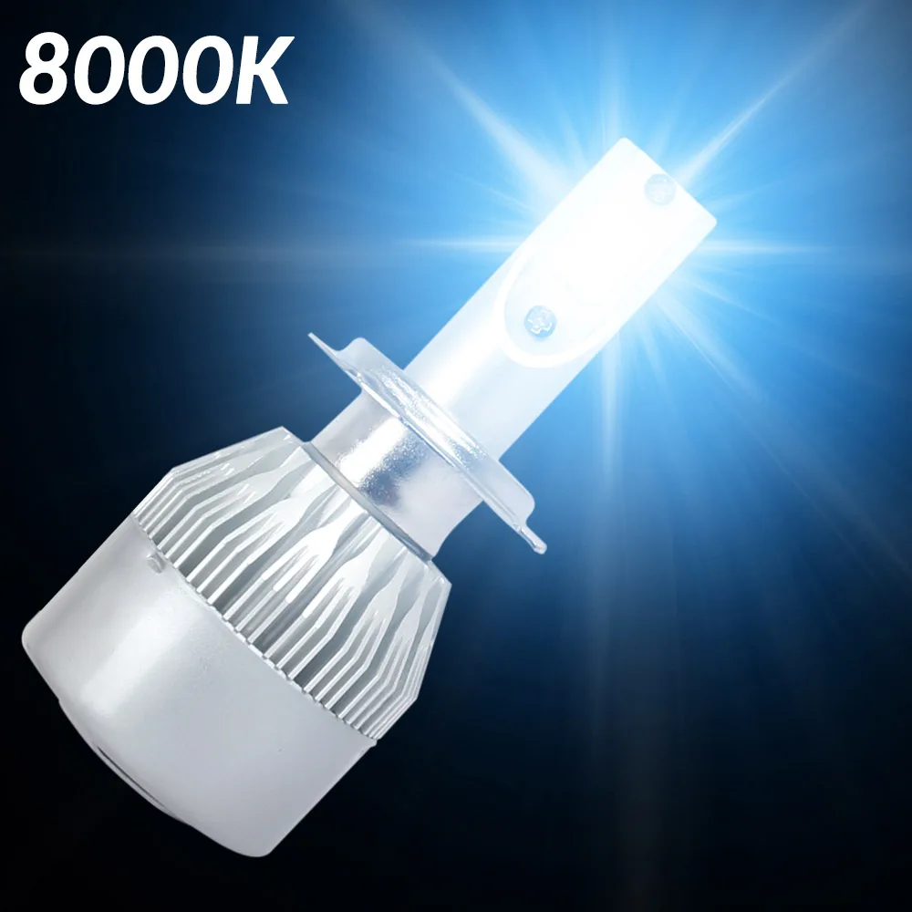 ASLENT 3000 К 6000 8000 К Автомобильные фары лампы H4 H7 H11 светодиодный H1 H3 H8 H9 880 9005 9006 HB3 H13 9004 9007 авто фары 12В противотуманный фонарь