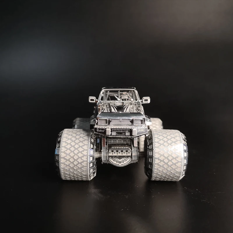 Крутая 3D металлическая модель сборка головоломка фотоголоволомка автомобиль HK