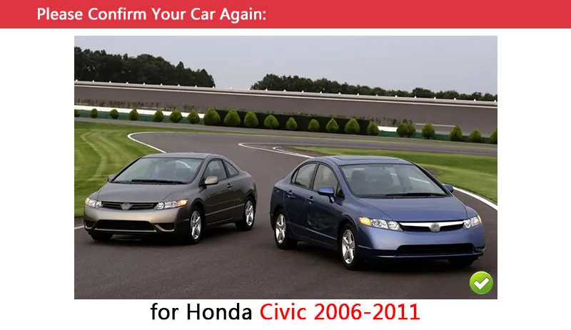 Комплект хромированной обшивки ручки двери для Honda Civic 2006 2011 комплект из 4