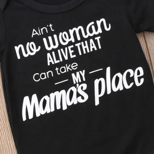 Милый комбинезон для новорожденных девочек и мальчиков черные цветочные