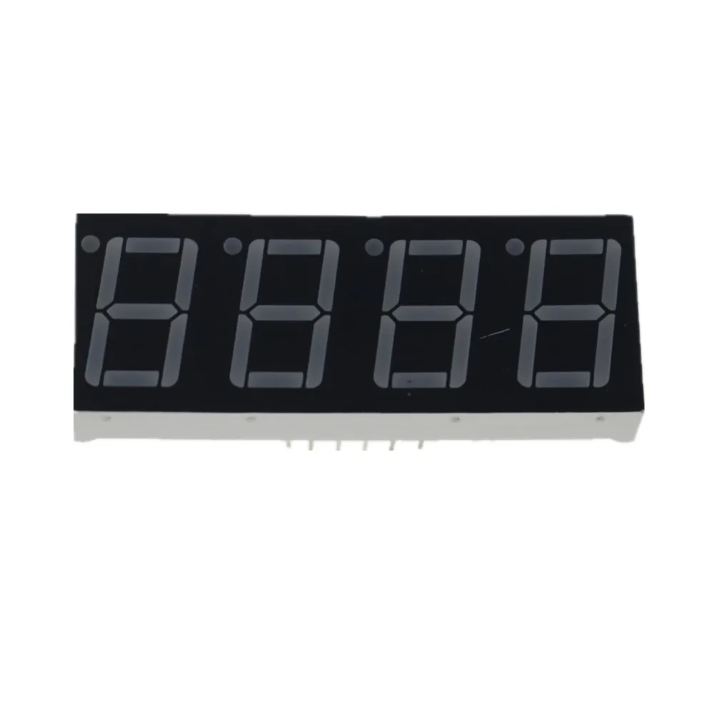 0 56 дюймов 4bit общий анод цифровой трубки Красный светодиодный Дисплей 7