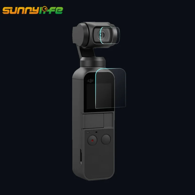 Для DJI OSMO Pocket Gimbal Handheld 4K Camera Screen Film Lens Защитная пленка для Accessories|Аксессуары систем