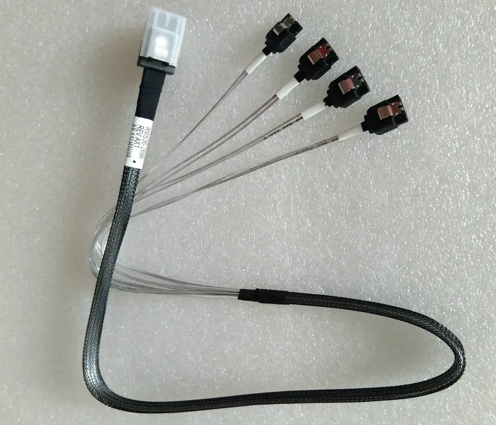 RaidStorage Amphenol RMS36-2696 REV AX1 Дата производства: новейший SFF8087 в SATAx4 MiniSAS 6 ГБ/сек. RAID