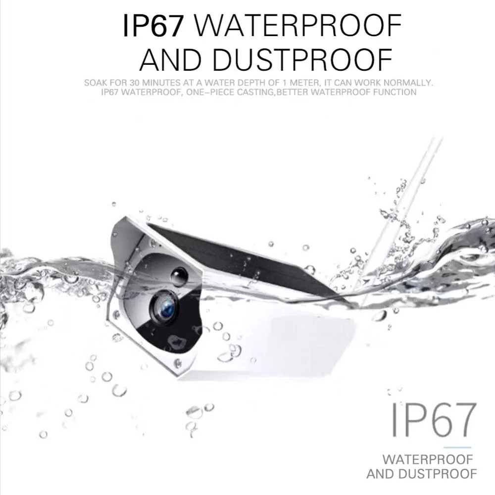 1080P HD Wifi Беспроводная ip камера для домашней безопасности Водонепроницаемая