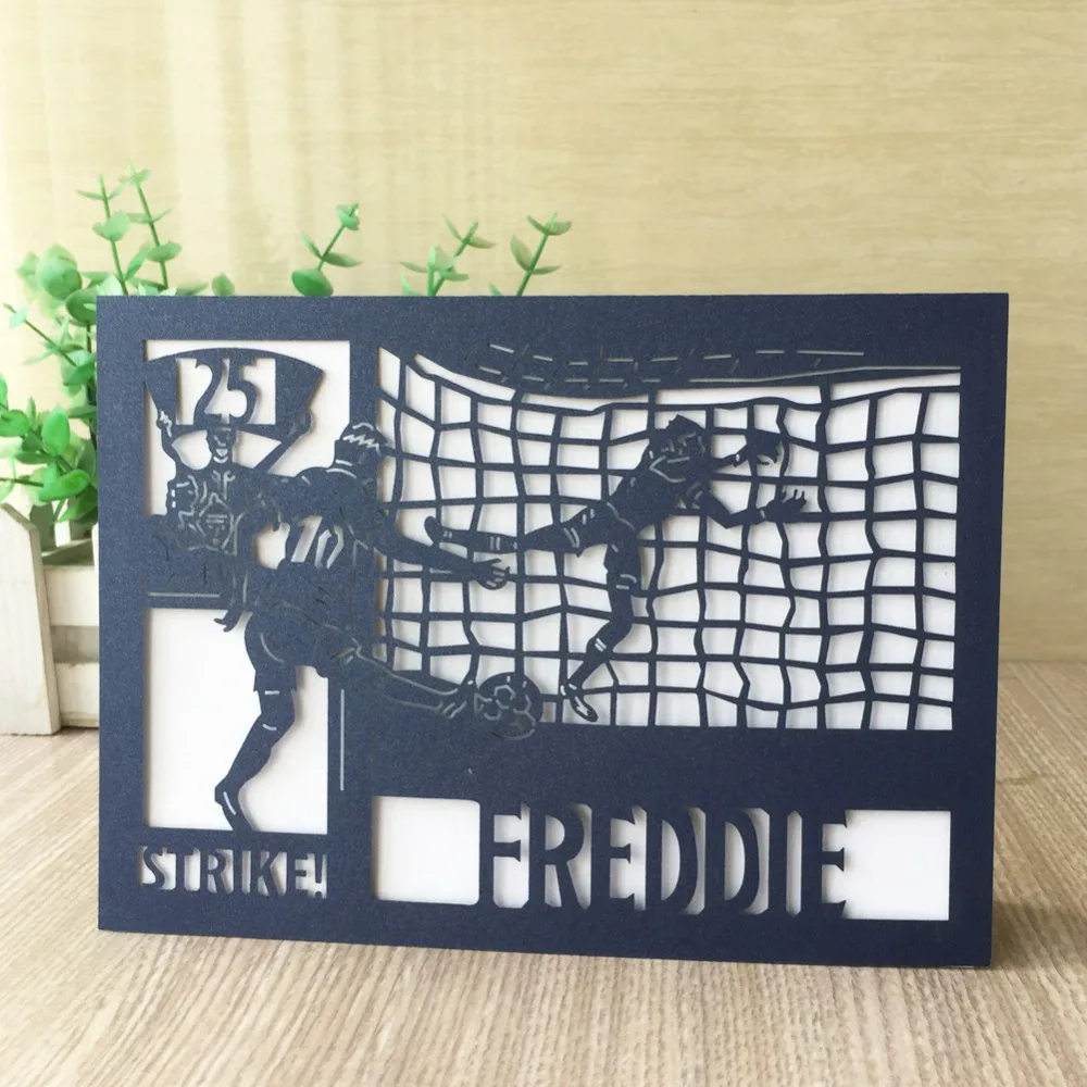 20 шт./лот Лучшая распродажа пригласительная открытка в виде замечательного