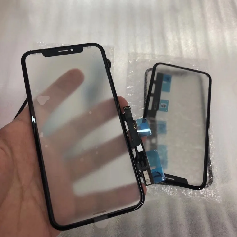 Ori передняя стеклянная линза дигитайзер для iphone XR 6," ЖК-дигитайзер сенсорный экран стекло со средней рамкой Замена работы последние ios