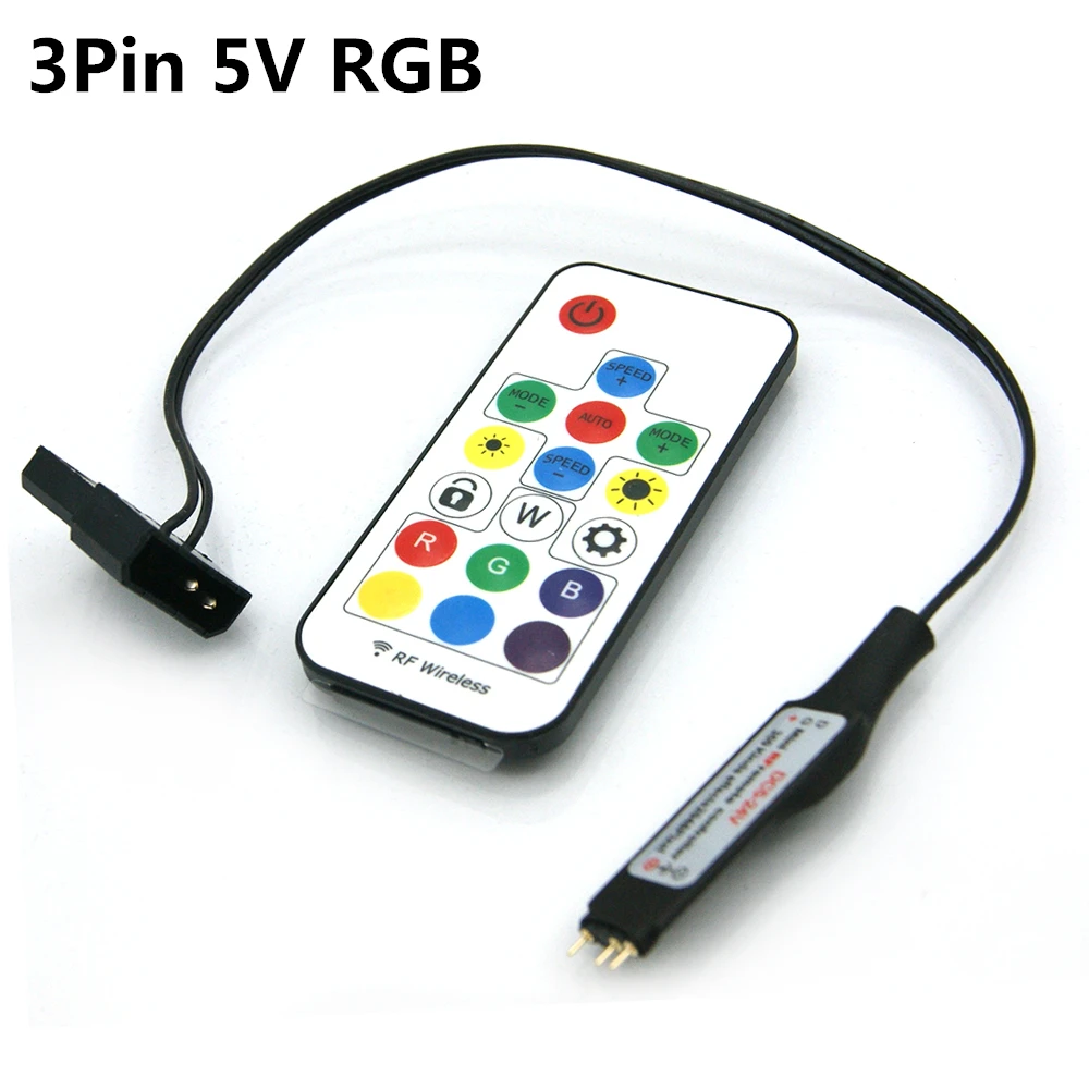 RGB радиочастотный контроллер Molex 4 контактный источник питания для компьютера