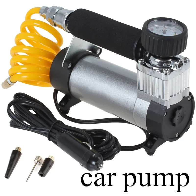 free shipping Car Air Compressor car inflator Portable Super Flow pump 100PSI Auto Tire Inflator / | Автомобили и мотоциклы