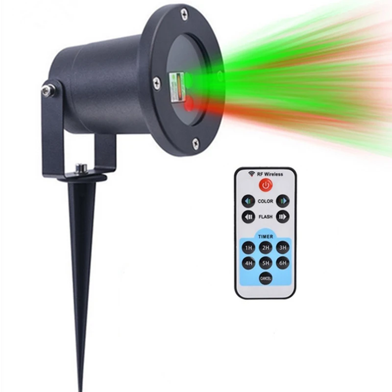 

Christmas Laser Outdoor Projector lighting Remote Control Party Landscape IP65 Waterproof Red Green Laser Lighting