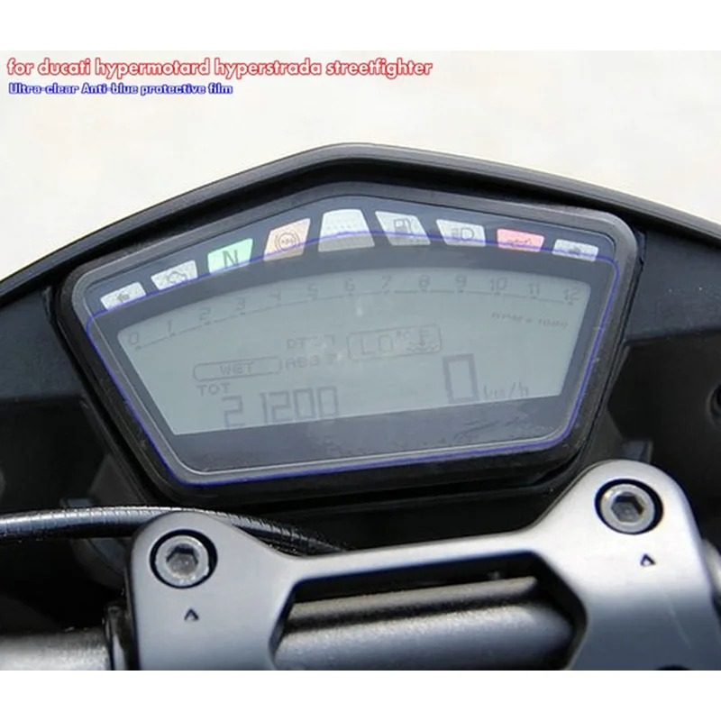 Защитная пленка от царапин для ducati hypermotard hyperstrada защитная экрана приборной панели