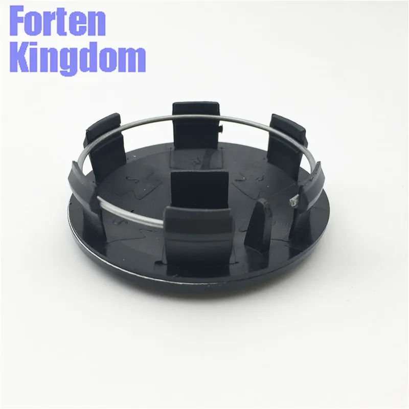 Forten Kingdom 4 шт. 63 мм 2," ABS алюминий черный автомобиль на заказ ступицы колеса крышки центра 5QW99TRMAA