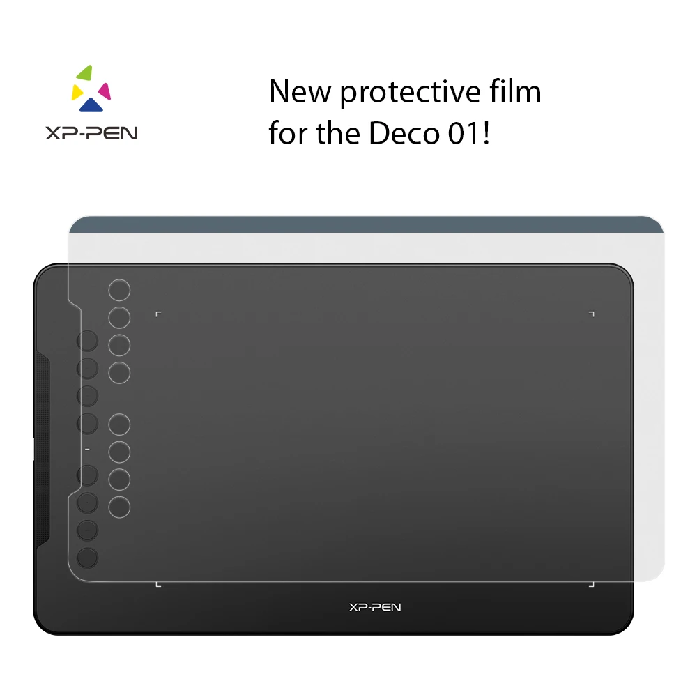 XP Pen Прозрачный графический планшет Защитная пленка для Deco01 Графика рисования (2