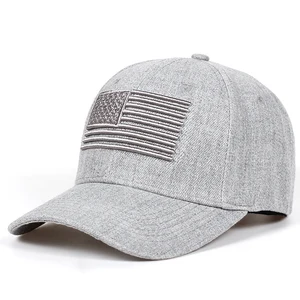 Бейсболка МужскаяЖенская, из хлопка, с вышитым флагом