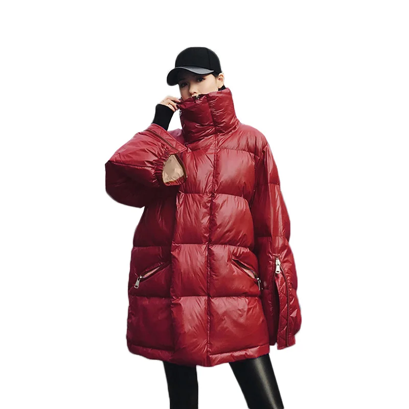 Куртка женская длинная утепленная с хлопковой подкладкой 2019|winter jacket women long|down winter