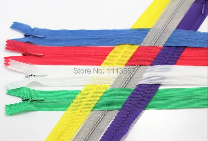 100 шт. оптовая продажа разноцветных невидимых нейлоновых фотоламп 55 см Z43|zipper