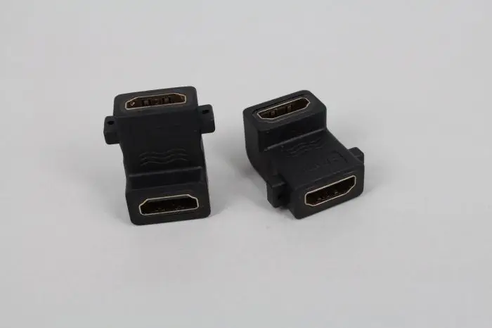 Удлинитель Dinto 10 шт./лот разъем HDMI гнездо-гнездо под углом 90 градусов F/F с