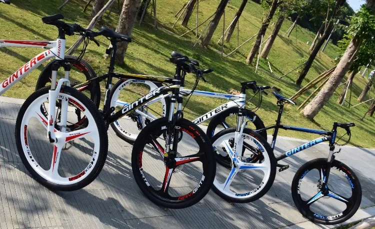 Бренд MTB light вес магниевого сплава 3 лезвия один колеса 26 дюймов колеса для велосипеда, колеса для горных велосипедов