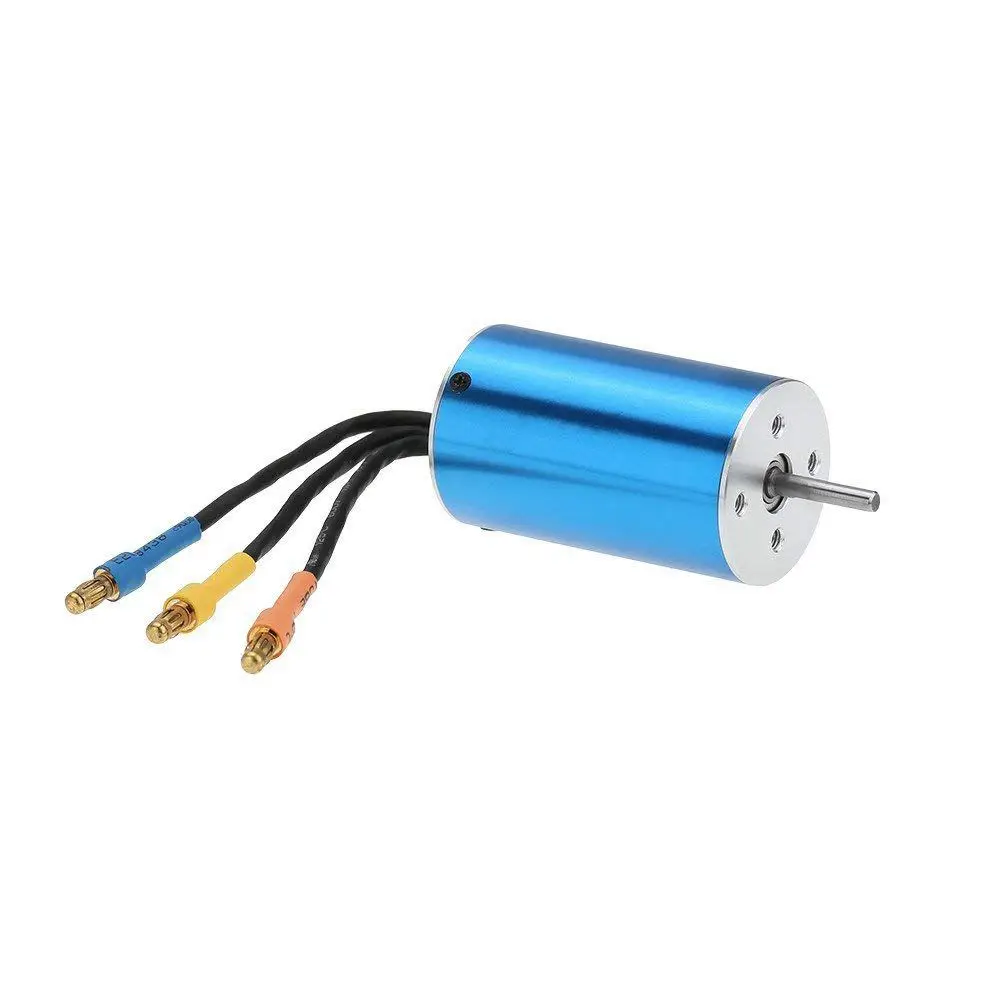 2845 3930KV 4P бесщеточный двигатель и 35A ESC электронный регулятор скорости для 1/14 1/16 1/18
