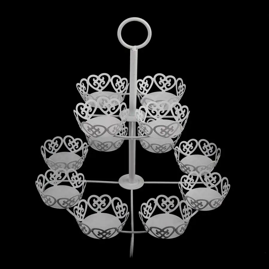 Mold Pastry Forms 2 Tier Iron Round Cake Stand Cupcake Holder Dessert Rack Party Tea Supplies Nozzles For | Дом и сад