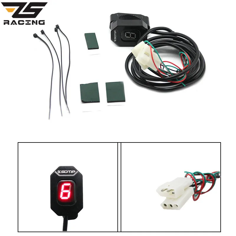 Мотоцикл ZS Racing для Aprilia RS125 цифровой измеритель скорости с кронштейном 6