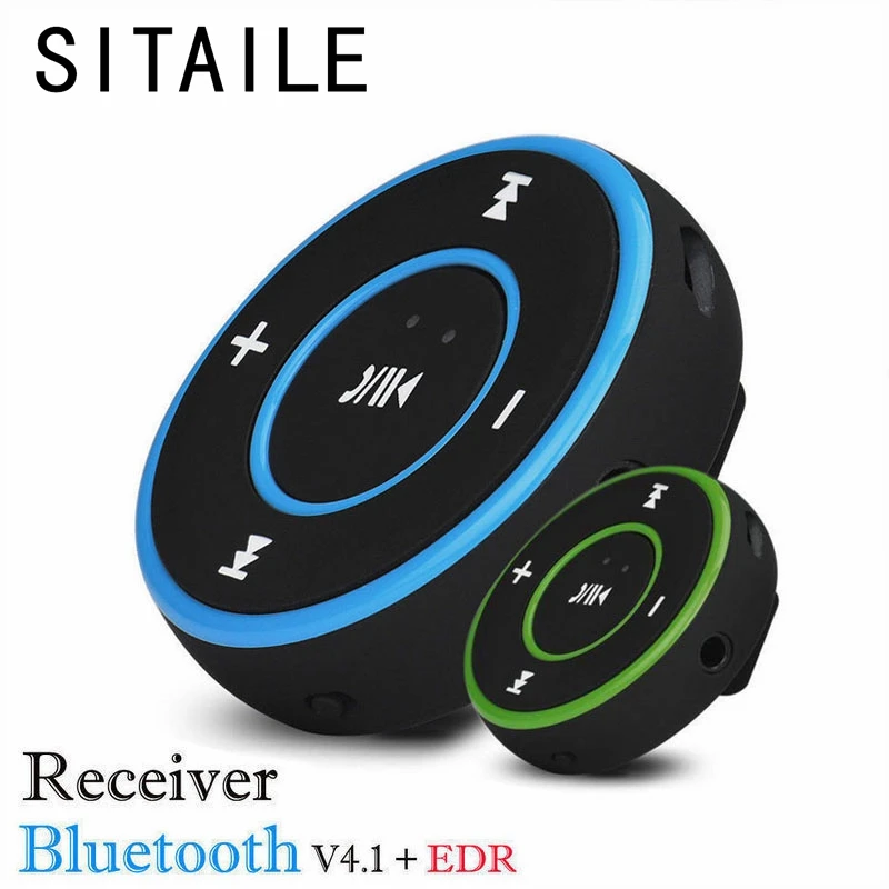 SITAILE мини беспроводной автомобильный Bluetooth приемник AUX музыкальный стерео аудио