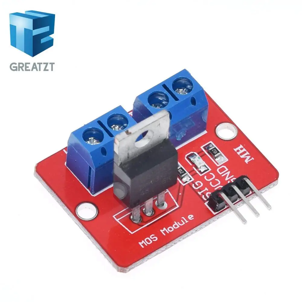 1pcs MOS FET Tube drive module / IRF520 driver for Arduino module|module arduino|module arduino |