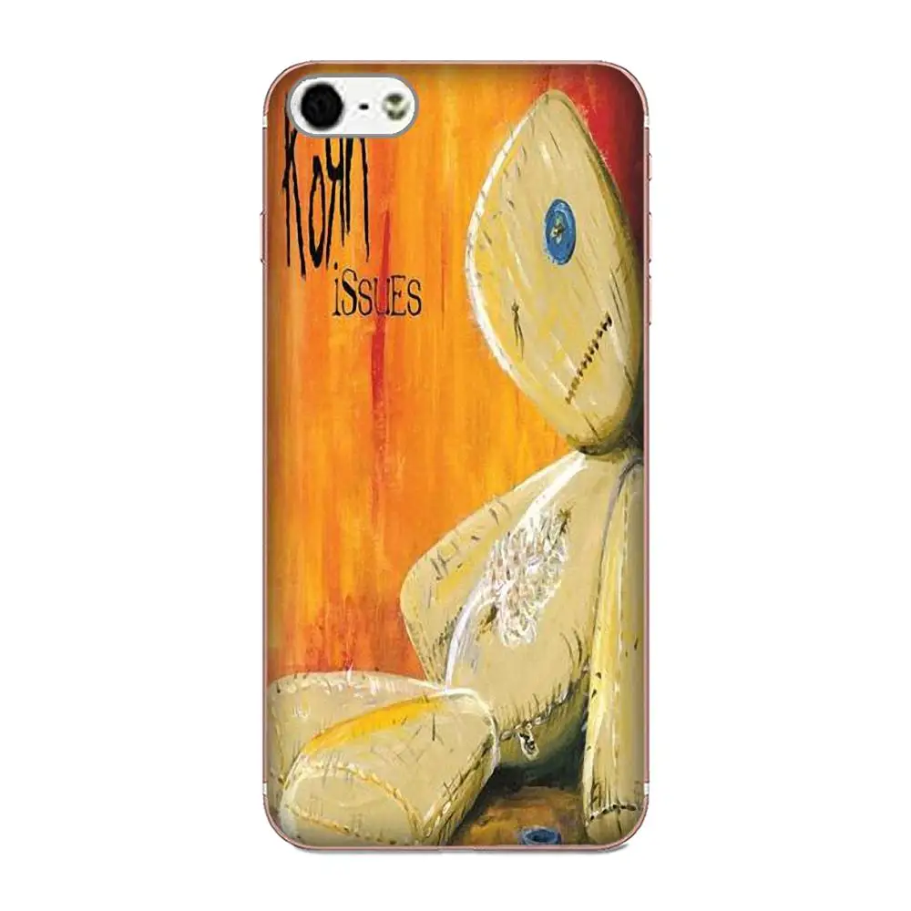Группа Korn мягкий TPU Модный чехол для телефона Huawei P7 Honor 4C 5A 5C 5X6 6C 6A 6X7 7X8 9 V8 V10 Y3II Y5II Y6II