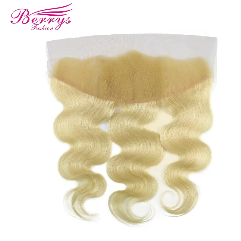 613 Human Hair With Baby Hair Frontal Remy Hair Extensions