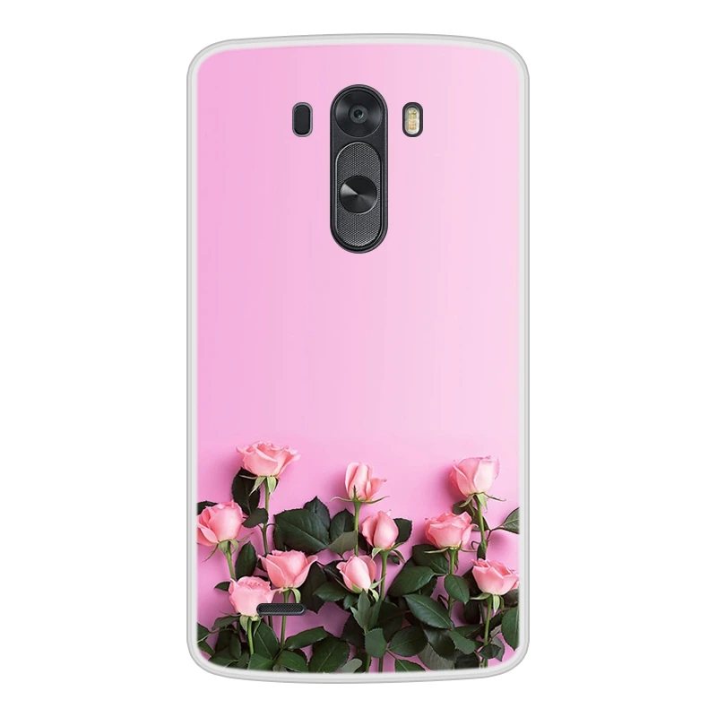 Чехол для LG G3, Мягкий Силиконовый ТПУ, классный дизайн, Узорчатая краска, чехол для телефона LGG3 D855, чехол s Coque