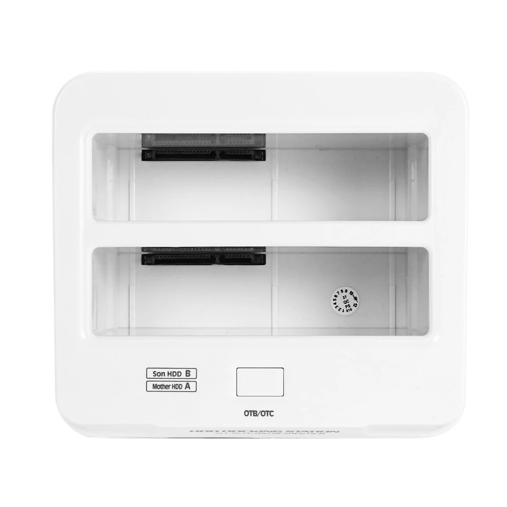 USB 3.0 на SATA Dual Bay внешний жесткий диск Док станция для 2.5 дюймов/3.5 дюймов HDD SSD с