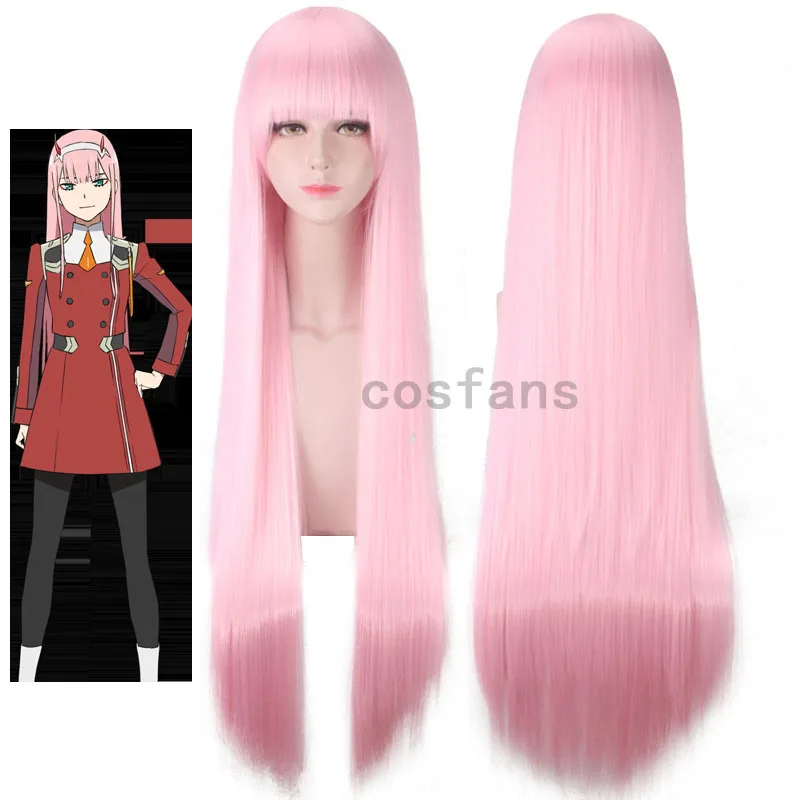 Костюм для косплея HIRO ICHIGO Zero Two, костюм Мику кокоро, комплект школьной формы, костюм с париком
