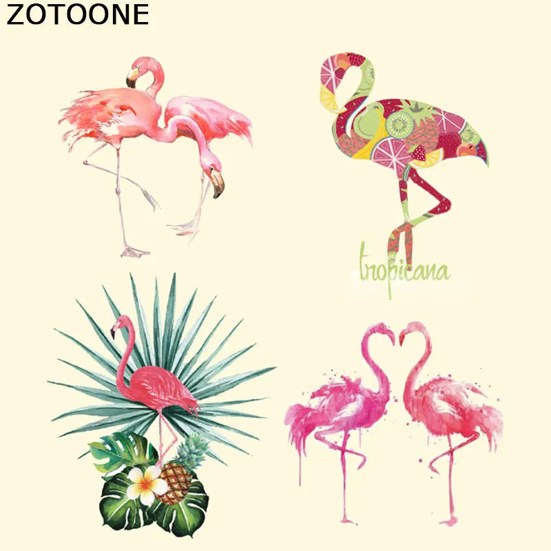 Утюжок для глажки ZOTOON Flamingo моющийся утюги одежды бытовые патчи E|Заплатки| |