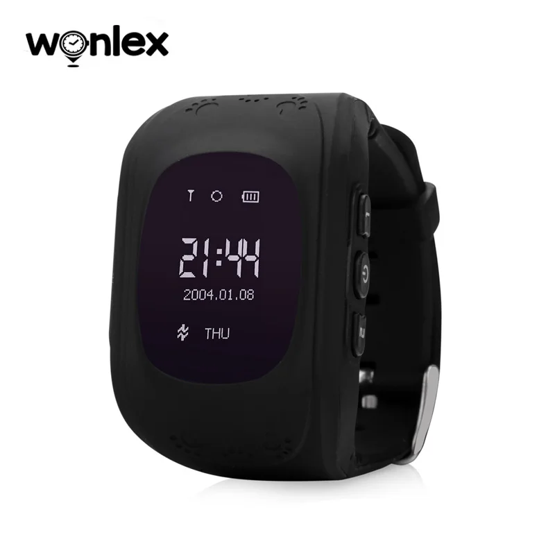 Wonlex Q50 Smart Watch OLED сенсорный экран GPS SOS Вызов наручные часы локатор трекер анти