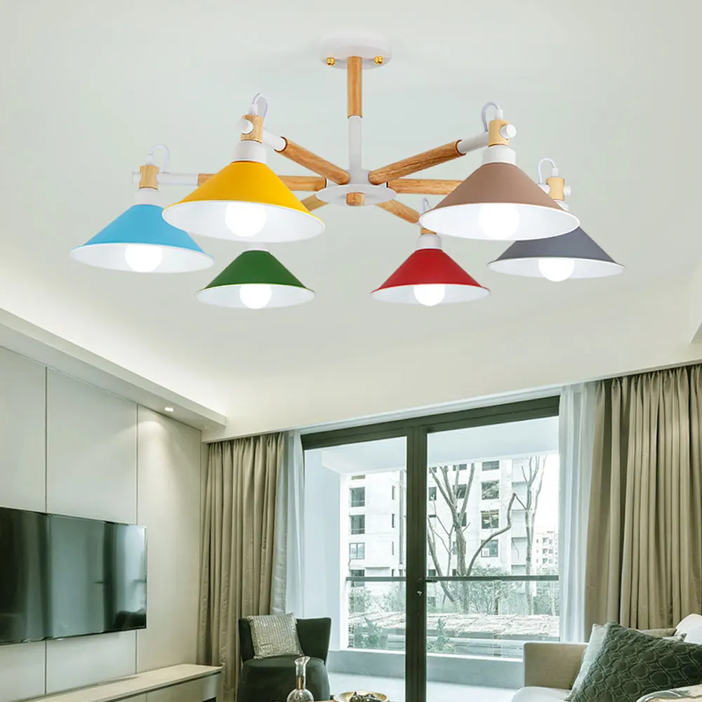 Eusolis Industrial Pendant Lights Decoration Lustre Chambre Lampadari Moderni A Sospensione Hanglampen Woonkamer Lamp Design | Лампы и