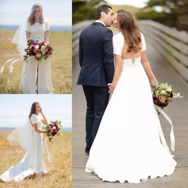 Сексуальные летние пляжные свадебные платья дешевые женские в богемном стиле