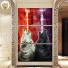 HD 3 панели картины мы хотим дать миру знать по KhaliaArt холст искусство стены картины для гостиной домашний декор картины