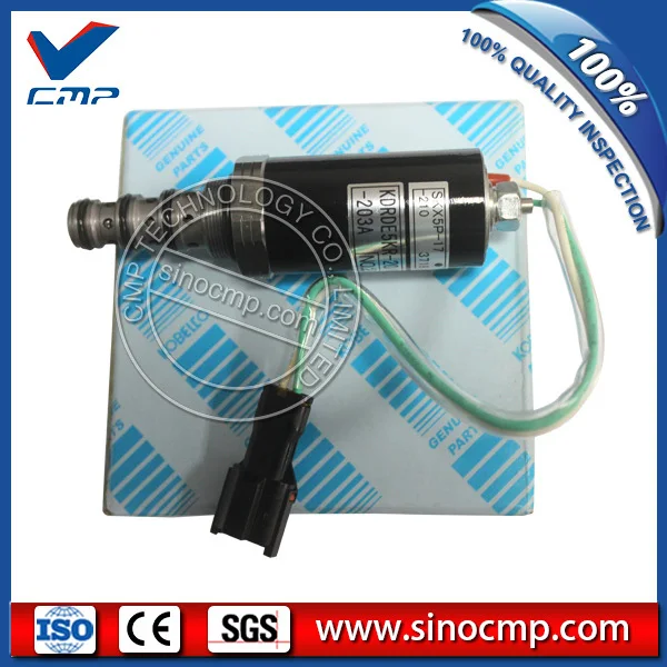

SINOCMP solenoid valves KDRDE5KR-20/40C13-203A SKC5/612-106 40C13-203A for Kobelco valve