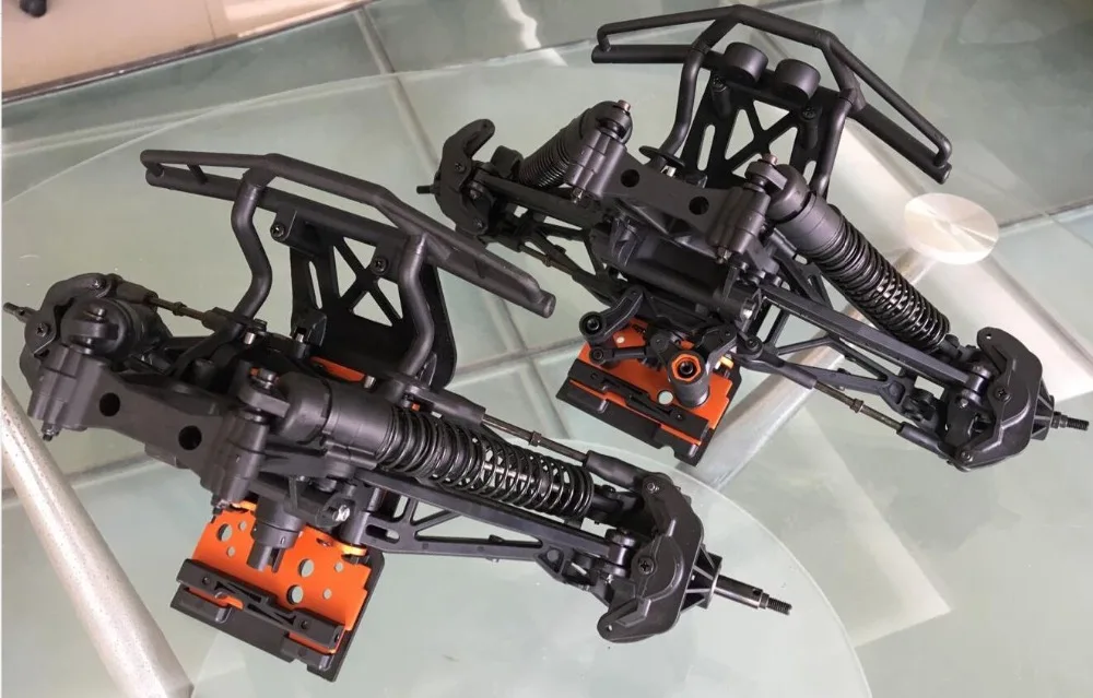 1/8 внедорожный монстр грузовик передний задний бампер набор для HPI Savage 4,6 5,9 FLUX
