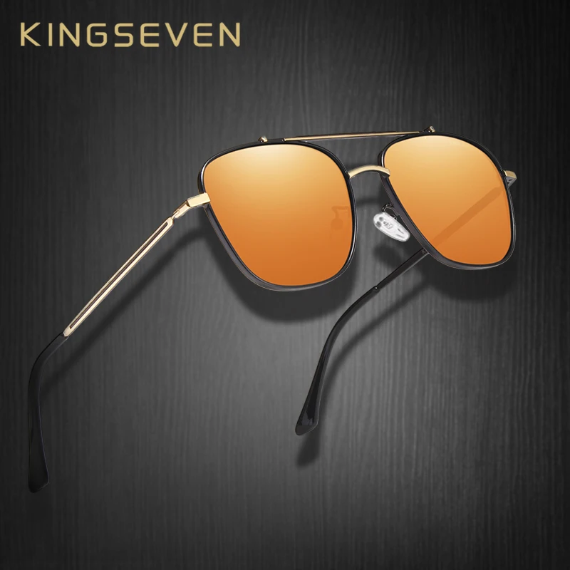 Солнцезащитные очки KINGSEVEN для мужчин Поляризованные UV400|Мужские солнцезащитные