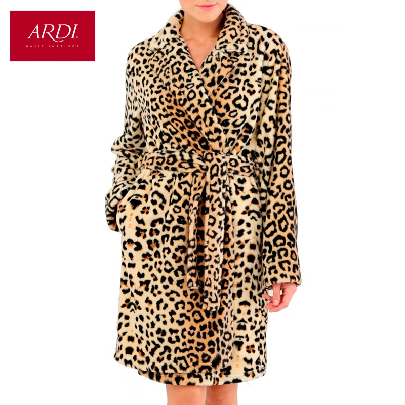 Халат из флиса с двусторонним ворсом ARDI | Женская одежда