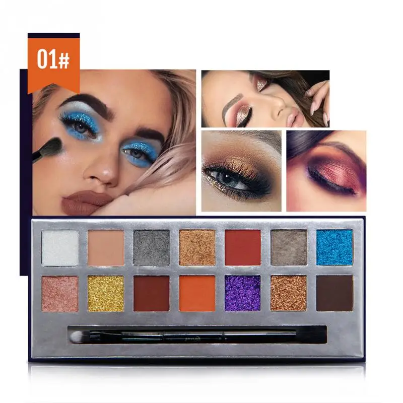 Профессиональный макияж Марка палитра теней Eye Shadow Косметика для макияжа жемчуг