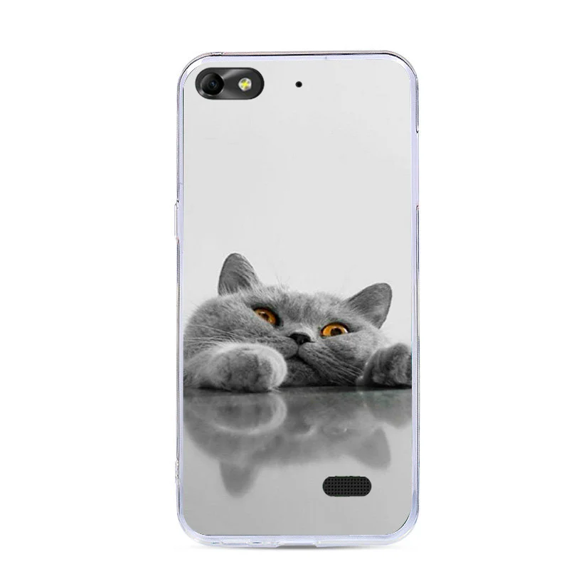 Для Huawei Honor 4C CHM-U01 силиконовый чехол ТПУ задняя крышка 5 0 "для C8818 G Play Mini мягкие