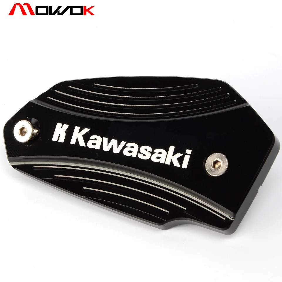Мотоцикл с ЧПУ Передняя Тормозная жидкость резервуар Крышка для KAWASAKI Z800 ER6N/F VERSYS650 Z900 Z650 NINJA650