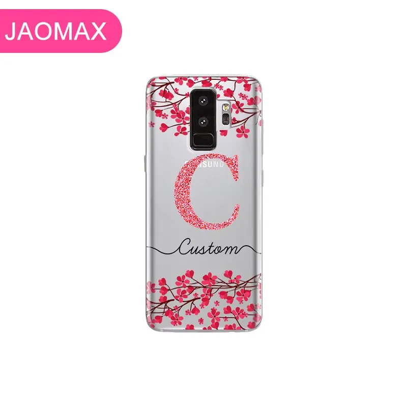 Jaomax персонализированный Чехол для телефона Samsung Galaxy S6 S7 edge S8 S9 Plus Note 8 Мягкая