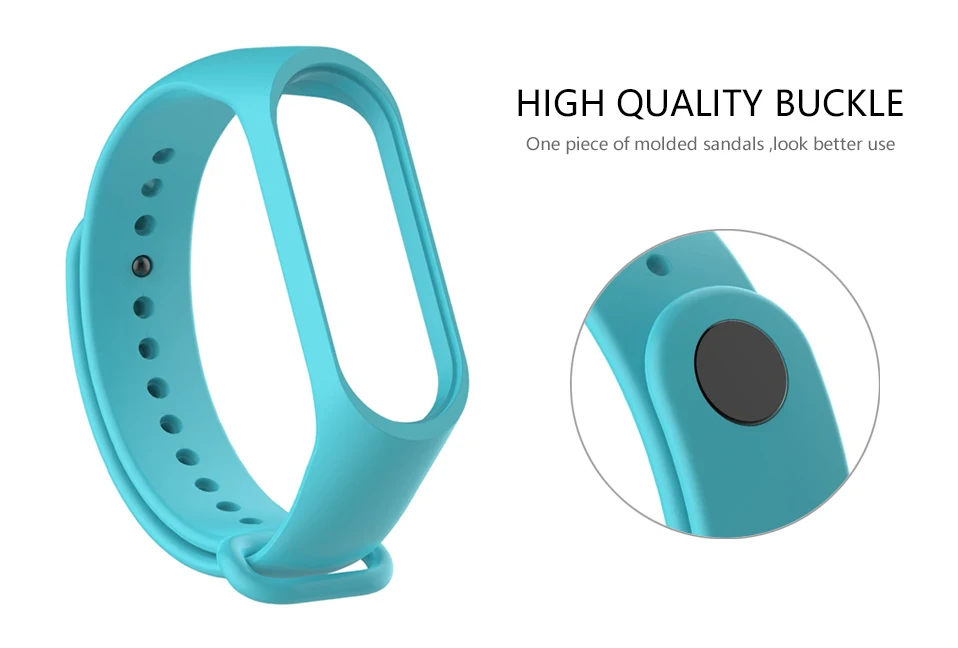 Ремешок силиконовый для Mi Band 3 сменный Браслет часов Xiaomi | Наручные часы