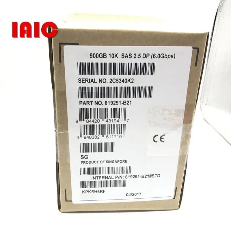 100% новый в коробке 3 года гарантии 619291 B21 619463 001 G8 900G 6GB SAS 10K 2 5 дюймов нужно больше углов фотографий пожалуйста