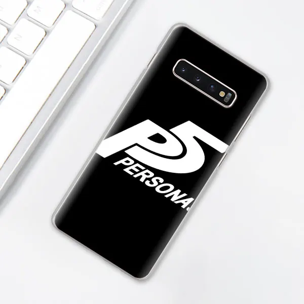 P5 P Persona 5 чехол для телефона для samsung Galaxy S10e S10 плюс S7 S8 S9 Plus, Note 8, 9, 10, плюс S10 5G M20 M30 жесткий чехол Coque - Цвет: 005