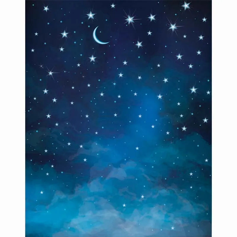 

Stars Photography Backdrop Thin fabric cloth Printed background Newborns Portrait Background F-2744