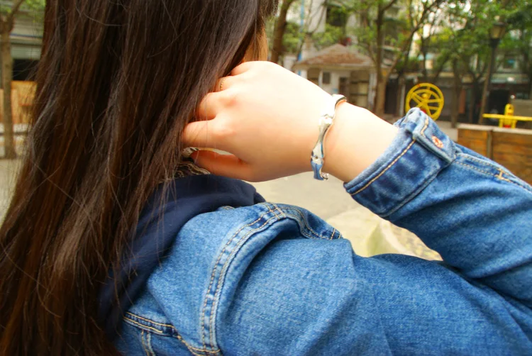 Free Shipping Fashion Female Charm Bracelet Character 925 Silver Bone Solid Girl Bracelets Jewelry | Украшения и аксессуары