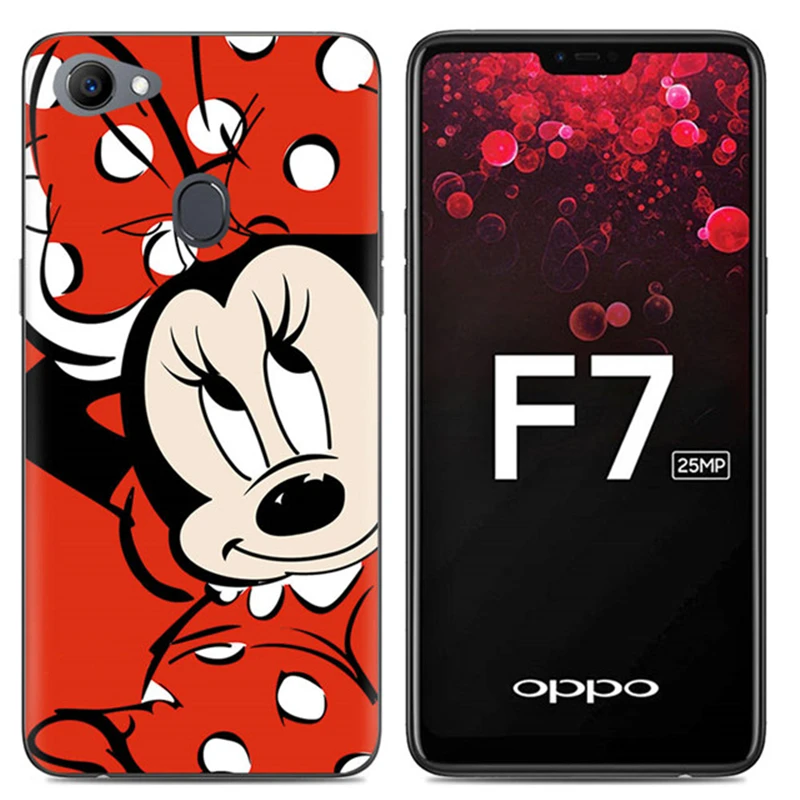 Phone Case For OPPO F7 6.23-inch Fashion Design Art Painted TPU Silicone Cute Back Fitted Cover Shell |